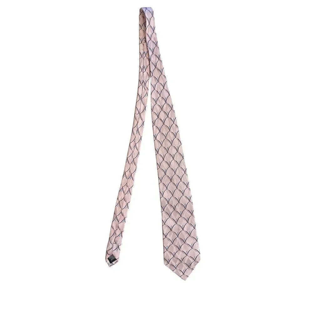 Vintage Bill Blass Silk Extra Long Tie